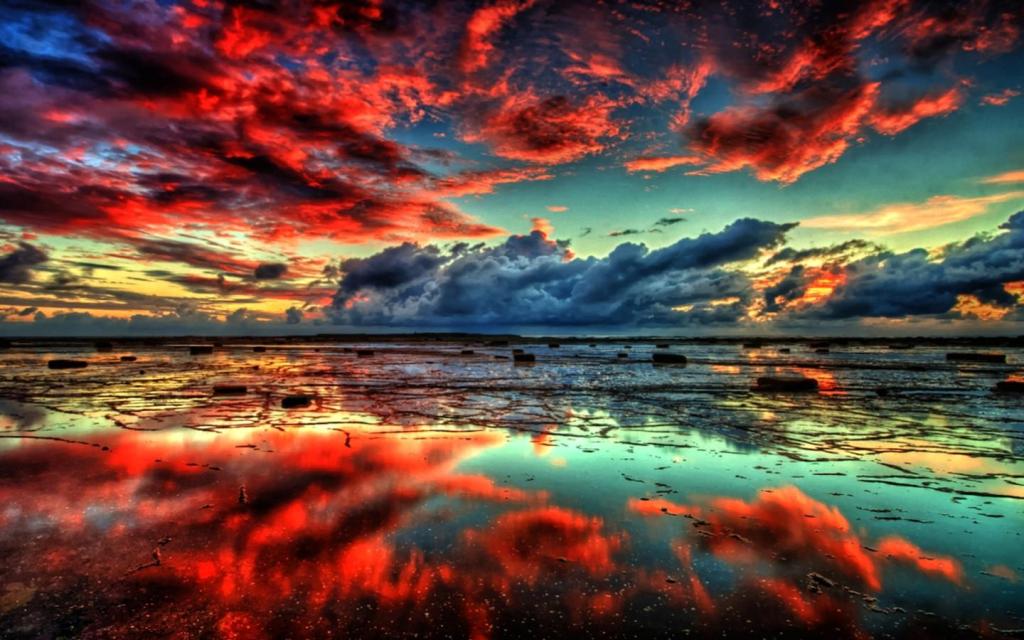 HD Image of Colorful Clouds